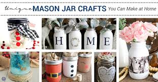 Mason Jar Crafts The Happy Housewife