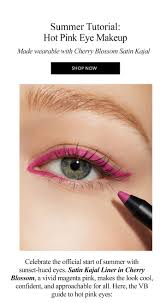 pink eye makeup victoria beckham beauty