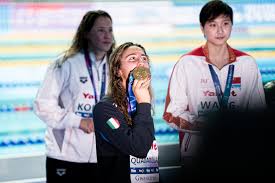 An irregular kick kicks away. Simona Quadarella Following Long Line Of Great Italian Distance Swimmers Swimming World News
