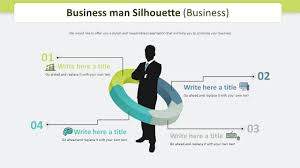 Geschäftsmann Silhouette Diagramm (Business)
