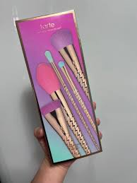 tarte unicorn makeup brushes beauty