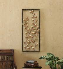 Golden Leaves Straight Wall