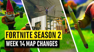 Perhaps we since the cancellation of the 2020 fortnite world cup, we know the entire competitive road map for the rest of the year. Fortnite All Season 2 Map Updates And Hidden Secrets Week 14 Chapter 2 Youtube