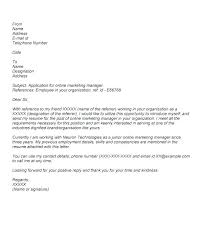 Cover Letter Responding To Online Job Posting For Image Download