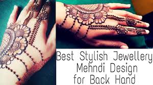 best jewellery mehndi design 2018