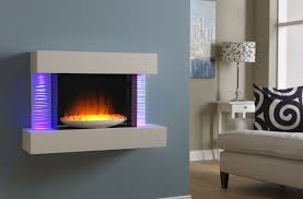Electric Fireplaces With Downlights