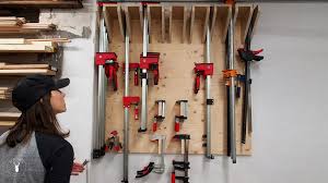 Edge clamps act as an accessory to. Build A Clamp Rack Diy Montreal