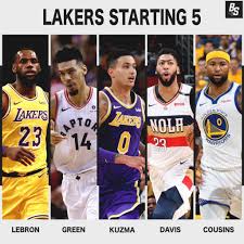 According to yahoo's chris haynes, the los angeles lakers will move lebron james to their starting point guard position for next season. What Will Be The Starting Lineup For The Los Angeles Lakers Next Year