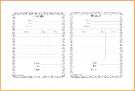 Food Receipt Template Samplethat Club