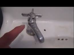 leaky antique bathroom faucet repair