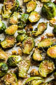 roasted brussels sprouts with garlic