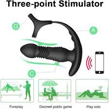 Amazon.com: APP Control Male Prostate Massager 9 Speed Motor Vibrate  Telescopic Anal Plug Sex Toys for Men Masturbator Anal Butt Plug Goods  Products for Adults Couples 18 : Health & Household
