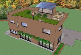 2 Story Modern With Rooftop Garden
