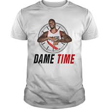 The image below shows the trailblazers playoff drought and what the blazers have been doing before they drafted damian lillard in 2012. Damian Lillard Clock Dame Time Shirt Hoodie Tank Top And Sweater