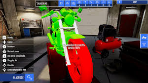 biker garage mechanic simulator