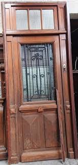 A French Art Deco Entrance Door