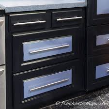 convert base cabinet shelves to drawers