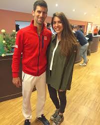 The professional tennis player and his family live in monte carlo, monaco. Nole Djokovic On Twitter Novak Djokovic With Sinisa Mihajlovic Daughter In Rome Tonight 3
