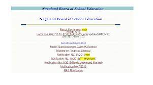 nagaland nbse cl 10 results 2018