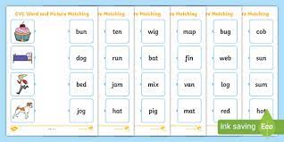 Learn cvc words with fun and songs, what are cvc words, short vowel word family, examples, grade 1. Cvc Word And Picture Matching Mixed Worksheets Cvc Words With Pictures