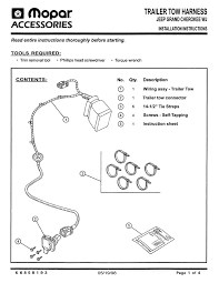 Or maybe a comprehensive product guide? Jeep Wj Trailer Wiring Diagram Wiring Diagrams Power