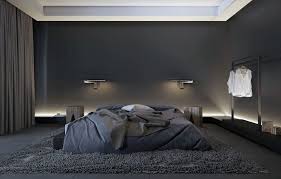 The white blanket binds all the elements together for an amazing bedroom design. 10 Masculine Men S Bedroom Design Ideas With Dark Color Schemes Moetoe