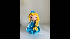 How to crochet elsa doll (part 2) - Móc búp bê elsa cho bé (Phần 2) -  YouTube
