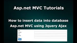 asp net mvc using jquery ajax