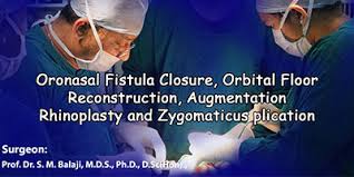 oronasal fistula closure orbital floor