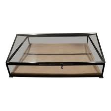 Tabletop Glass Display Case With
