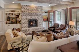 brick fireplace living rooms