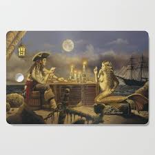 We did not find results for: The Wager By David Delamare Pirate And Mermaid Playing Cards Cutting Board By David Delamare Art Society6