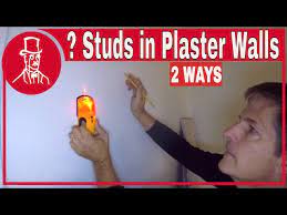 How To Find Studs In Plaster Walls