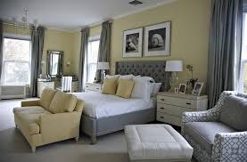 elegant gray and yellow bedrooms