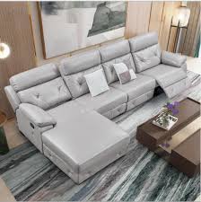 recliner sectional leather sofa
