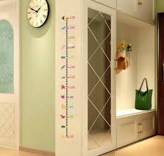 Diy Growth Chart Wall Stickers For Kids Rooms Home Decorations Art Home Decals Children Gifts Height Measure Stickers For Your Wall Stickers On The