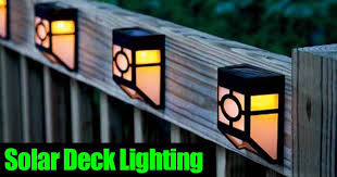 Landscape And Deck Solar Post Lighting All Automatic