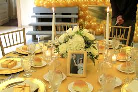 top 20 50th wedding anniversary table