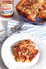vegetarian spinach lasagna