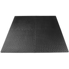 prosourcefit exercise puzzle mat black