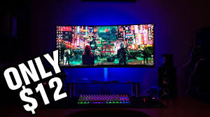 The 12 Rgb Strip For Your Monitor Youtube