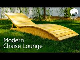 Outdoor Chaise Lounge How To Build
