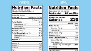 how to read the fda s new food label