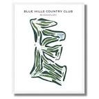 Buy the best printed golf course Blue Hills Country Club, Missouri ...