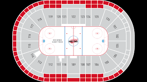 Explicit Red Wings Seating Chart With Rows Little Caesars