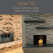 Transform Your Brick Fireplace