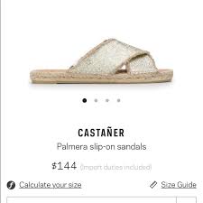 Castaner Palmera Sandal Size 39 New In Box Nwt