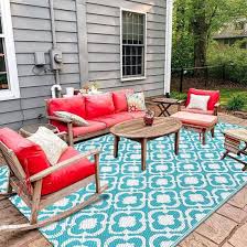 Znz Plastic Straw Rugs Mat Waterproof