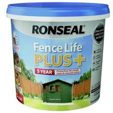 Ronseal Plus Forest Green Fence Life