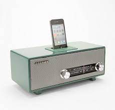 stereoluxe vintage radio with dock